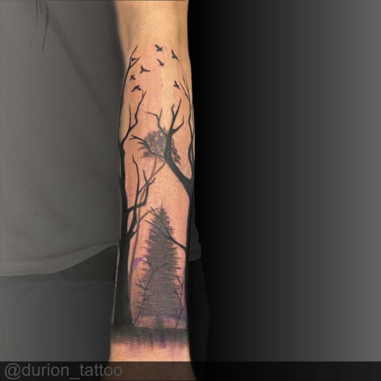 forest tattoo